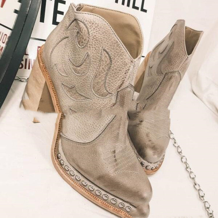 Bottes de Rinçage en Cuir