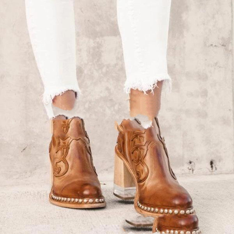 Bottes de Rinçage en Cuir