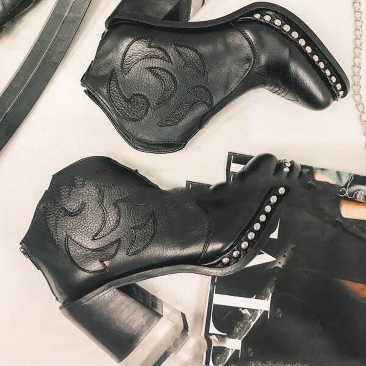 Bottes de Rinçage en Cuir